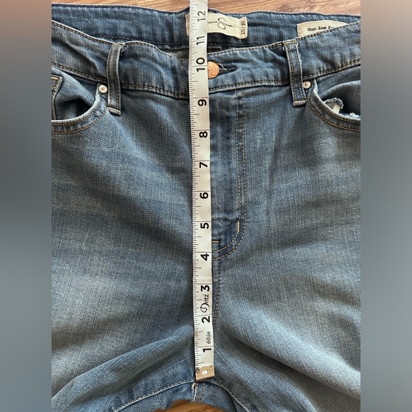 Jessica Simpson Women Casual Every Day Adored High Rise Kick Flare Jeans Sz 10 - Picture 5 of 11